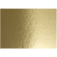 Metallic Foil Card, A4 210x297 mm, 280 g, 10 sheets, gold [HOB-220760]
