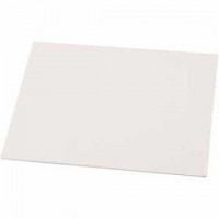 Canvas Panel, A5 15x21 cm, thickness 3 mm, 10 pcs, white [HOB-22513]