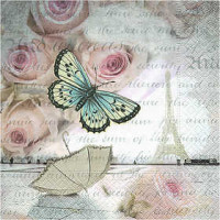 Table Napkins, size 33x33 cm, 20 pcs [HOB-23527]
