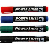 Power Liner, line width: 1.5-3 mm, 4 pcs, asstd colours [HOB-25044]