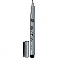 Medallion Pen, line width: 0.3 mm, 1 pc, black [HOB-25052]