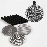 Sphere Ornament, D: 8.5 cm, 180 g, 6 pcs [HOB-25173]