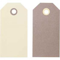 Manila Tags, size 10x5 cm, 250 g, 20 pcs [HOB-26330]