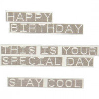 Wooden Stickers, size 45-60 mm, 60 pcs [HOB-26339]