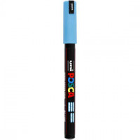 Uni Posca Marker, line width: 0.7 mm, PC-1MR, 1 pc, light blue [HOB-272057]