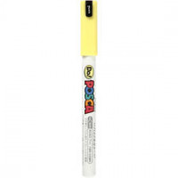 Uni Posca Marker, line width: 0.7 mm, PC-1MR, 1 pc, pastel yellow [HOB-272144]