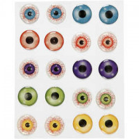 3D Eyes, D: 20 mm, 1 sheet [HOB-28993]