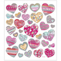 Stickers, sheet 15x16.5 cm, 31 pc, 1 sheet [HOB-29071]