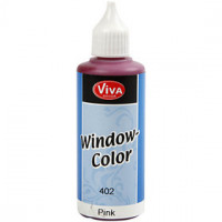 Viva Decor Window Color, 80 ml, pink [HOB-30407]