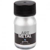 Art Metalic Paint, 30 ml, silver [HOB-30694]