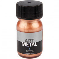 Art Metalic Paint, 30 ml, copper [HOB-30695]