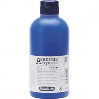 Schmincke AKADEMIE® Acryl color, opaque, good fade resistant, 500 ml, cobalt blue hue deep (443) [HOB-31869]