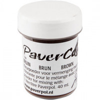 Pavercolor, 40 ml, brown [HOB-39305]