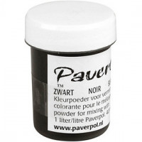 Pavercolor, 40 ml, black [HOB-39310]