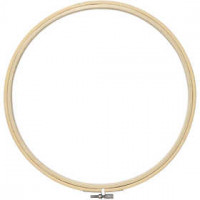 Embroidery Frame, D: 25 cm, 1 pc [HOB-41250]