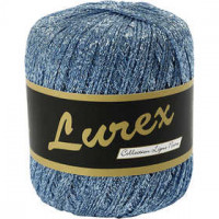 Lurex yarn, L: 160 m, 25 g, light blue [HOB-421473]