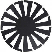 Basket Weaving Template, D: 8 cm, H: 6 cm, 10 pcs, black [HOB-47453]