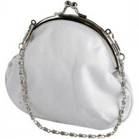 Clasp Bag with Chain Handle, size 12.5x13.5 cm, 1 pc [HOB-49947]