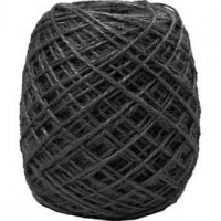 Natural Hemp, thickness 1-2 mm, 150 m, black [HOB-503237]