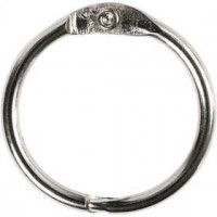 Book Ring, inner size 19 mm, thickness 2 mm, 10 pcs [HOB-51240]