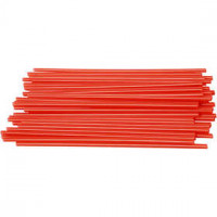 Construction Straw, L: 12.5 cm, D: 3 mm, 800 pcs, red [HOB-51933]