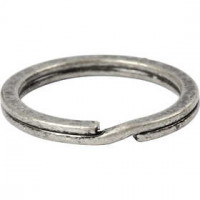 Key Chain, D: 28 mm, 50 pcs, antique silver [HOB-52602]