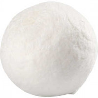 Compressed Cotton Ball, D: 12 mm, 25 pcs, white [HOB-540010]