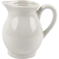 Cream Jug, H: 8 cm, 12 pcs, white [HOB-55624]