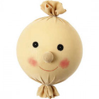 Stuffed and Tied Head, D: 80 mm, 1 pc [HOB-568051]