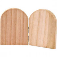 Icon Plate, size 11x17 cm, 1 pc, paulownia [HOB-575820]