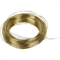 Brass Wire, thickness 0.6 mm, 50 m, brass [HOB-61034]