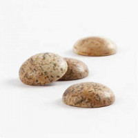 Cabochons, D: 14 mm, thickness 5 mm, 4 pcs [HOB-68022]