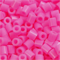 Fuse Beads, size medium mm, size 5x5 mm, 1100 pcs, rose (32222) [HOB-751020]