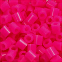 Fuse Beads, size medium mm, size 5x5 mm, 1100 pcs, cerise (32258) [HOB-751180]
