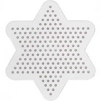 Peg Board, D: 10 cm, 1 pc, transparent [HOB-753060]