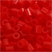 PhotoPearls, size 5x5 mm, hole size 2.5 mm, 1100 pcs, light red (19) [HOB-755190]