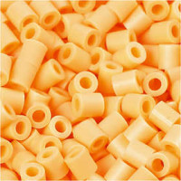 PhotoPearls, size 5x5 mm, hole size 2.5 mm, 1100 pcs, light orange (26) [HOB-755260]