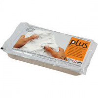 Self-Hardening Clay, 12x1000 g, light grey [HOB-78901]