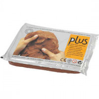 Self-Hardening Clay, 12x1000 g, terracotta [HOB-78904]