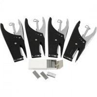Stapler and staples, W: 6 mm, 6/4, 1 set [HOB-99116]
