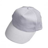 Cap, size 49.5-56 cm, 1 pc, white [HOB-995770]