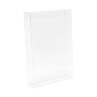 Plastic Gift Boxes 10.5x2.5x15.6cm Crystal Clear (25 pieces) [FPB167]