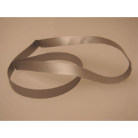 Silver Vinyl Stretch Loop 25,5cm (50 Pieces) [10CVLSV]