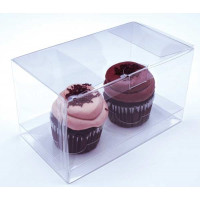 Cupcake Boxes for Doubles 17.8 x 10.2 x 10.2cm (100 Pieces) [CBS174]