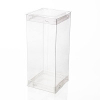 Plastic Tube Rectangular 5.4x5.4x15.2cm (25 pieces) [CTSS26]