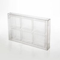 Plastic Gift Boxes for Candy Set of 6 pieces 7x1.4x10.3cm (25 pieces) [CNDY274]