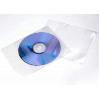 Plastic Bags for CD's 150 micron 15.6x13cm with Protective Closure (100 pieces) [BD4]