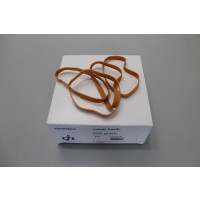 Rubber Bands Brown 125x8 mm (500 gram) [EL5B248]