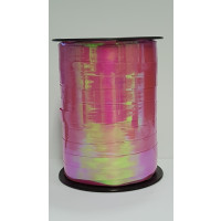 Curling Ribbon Iridescent Pearl Pink 10mm x 250 meter (1 roll) [HV-IRI10PI]
