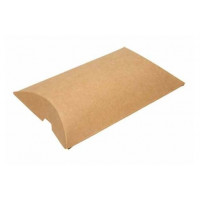 Pillow Packs Kraft 10.2x2.9x15.2cm (25 pieces) [KPB77]